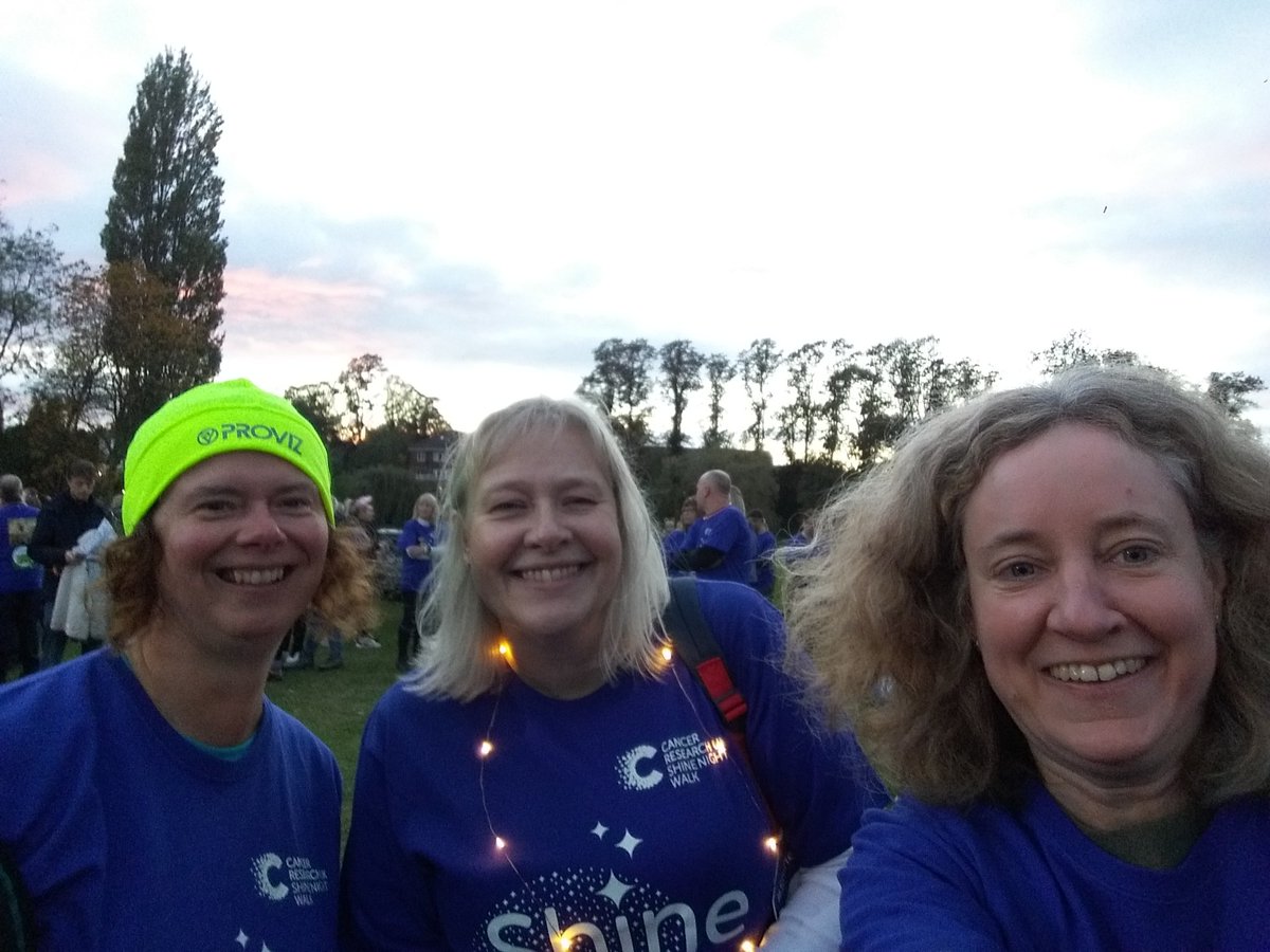 Doing the #shinewalk in York
