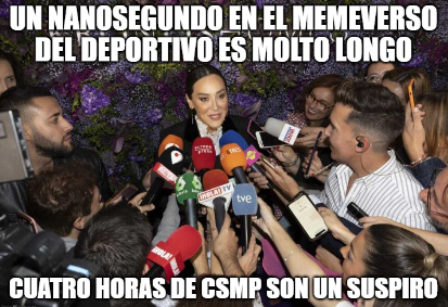 CuantoSufrimos's tweet photo. -A ver, ¿qué nos hemos perdido? Todo bien, ¿no? ¿NO?
@CuantoSufrimos vuelve tres semanas después para confirmar que en El Mejor Club del Mundo™ el estado de reposo es la taquicardia y la actividad se mide en la escala de Richter. 📈
S07E02 aquí: https://t.co/1UzchV6WVI https://t.co/4H4GkKGN4h