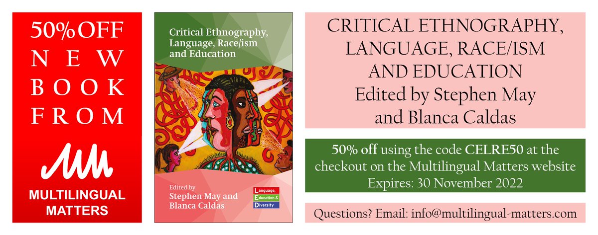 50% off with discount code for this powerful volume around critical ethnography by ⁦@dsmay62⁩ and Blanca Caldas!
Orgulloso de mi capítulo con ⁦<a href="/Yanes_Michelle/">Michelle Yanes</a>⁩ sobre una unidad temática enfocada en la gentrificación.
Felicidades a lxs editorxs!
