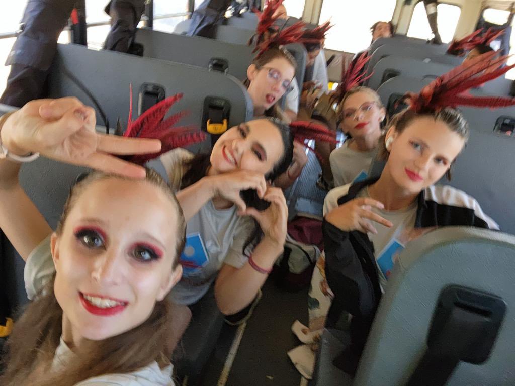 Deborah85000146's tweet photo. On way to competition! #LHSGuard #LHS #Bandcompetition https://t.co/T6VSoKd2LZ