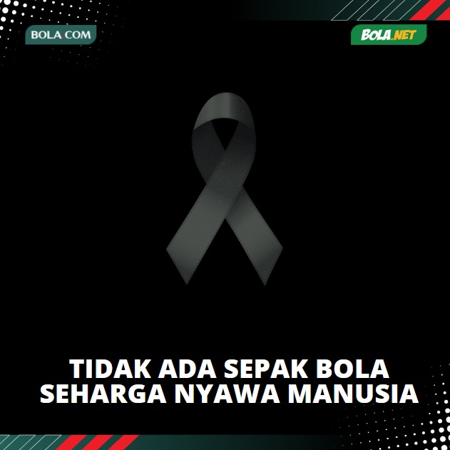 bolacomID's tweet photo. Turut berduka atas insiden di stadion Kanjuruhan Malang malam ini. Semoga jumlah korban tidak bertambah lagi.

🥀🥀🥀🥀 https://t.co/5sbdjGLGJv