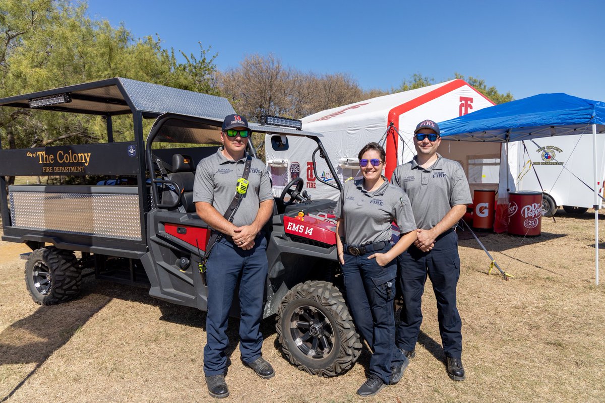 Many thanks to our first-responders from <a href="/TheColonyPolice/">The Colony Police</a> and #TCFD, keeping folks safe this weekend at the <a href="/AscendantLPGA/">The Ascendant LPGA</a> <a href="/oagc_tribute/">Golf Clubs at The Tribute</a>