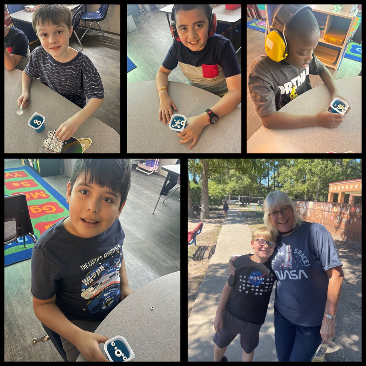 🚀Fun Friday Space Day🪐 #watchussoar #jelloaliens #space #mooncakes #SPEAK 
<a href="/HumbleISD_OFE/">Oak Forest Elementary</a>