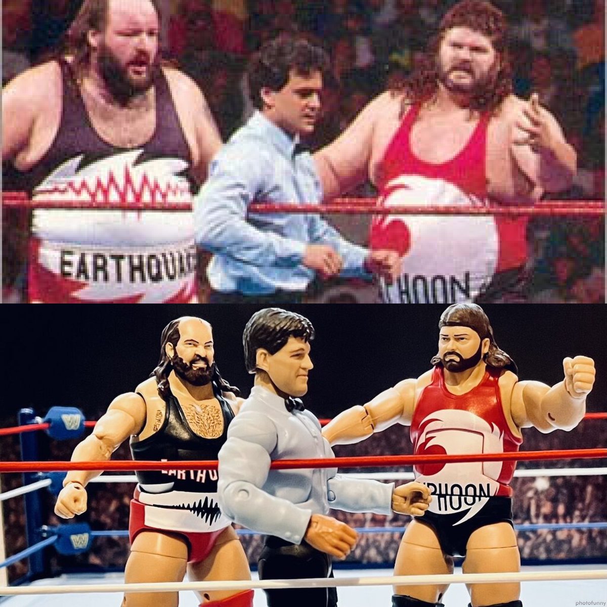 WrestlingFK's tweet photo. #thenaturaldisasters #naturaldisasters #earthquake #Typhoon #wwf #wwe #TagTeamWrestling #mattel #wrestlingcommunity #FigLife #90swrestling https://t.co/B05I2WPFDr