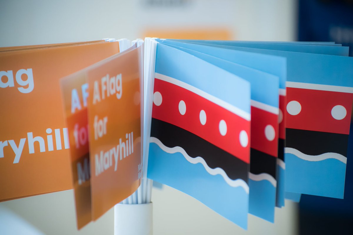 #AFlagForMaryhill turns 1 🥳

Today is a special day as it marks 1 year since we launched the official Maryhill flag, voted by you 😍

The party is not over yet - keep an eye out for something special next year!

How have you used the flag this past year?