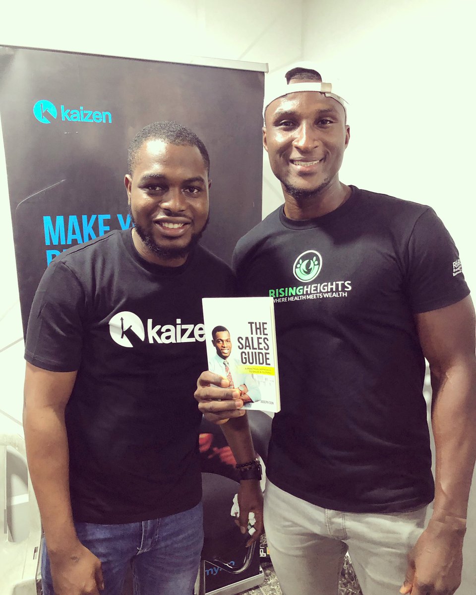 Had a chance today meet the Don of Sales at #Kaizenhangout Such a great and knowledgeable teacher who knows his onion. Thank you so much for the book. <a href="/josephdonsells/">Joseph from Kaizen</a> #Kaizen #Kaizenhongout