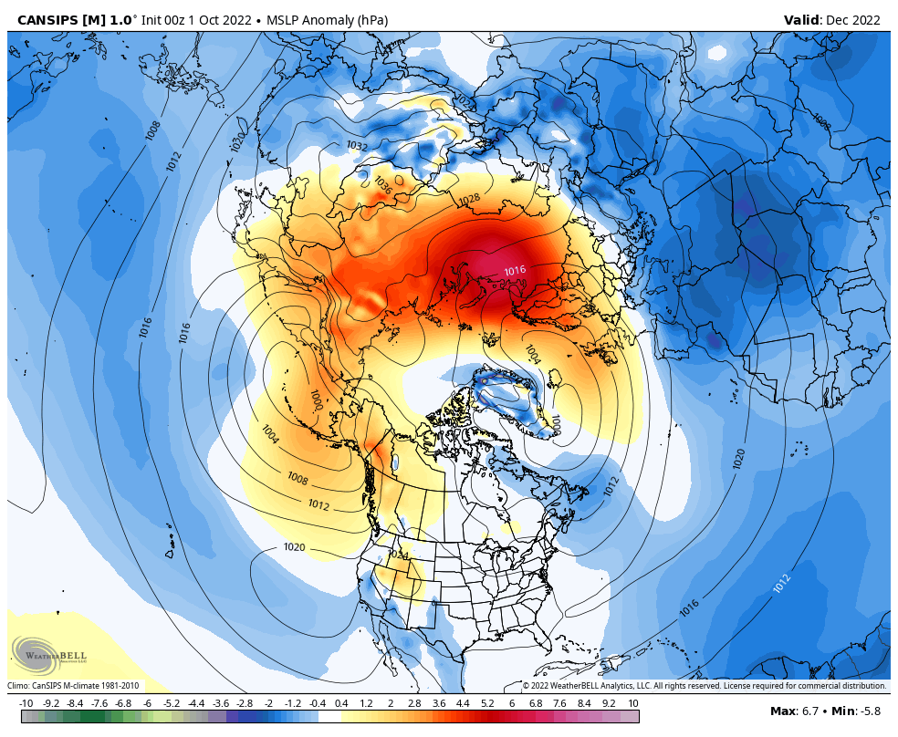 EdsenTheWeather's tweet photo. Today's new CANSIPS Seasonal monthly update shows cold December in Europe with dominating high pressure
Interesting now.
#europe #winter #europeanwinter #winterforecast #winter2023 https://t.co/ekFaS15lAb