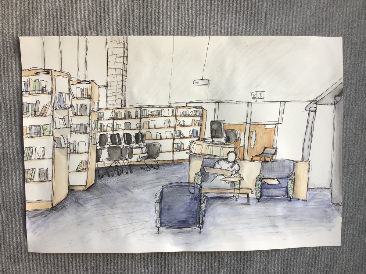 SotoArths's tweet photo. Finished CRHS library drawings with watercolor pencil. DeShawn H, Elly F, Hannah L, Louise M-L. #7thperiod
#continuousline #sotoart #crhsart https://t.co/DVVZ5yob1B