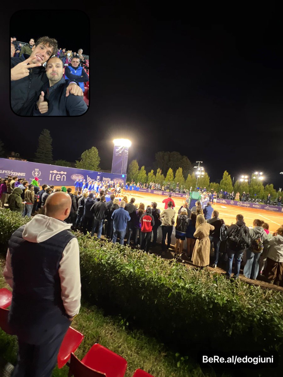 EGiunipero's tweet photo. Incredibile match oggi al Tennis club Parma, grazie a tutti gli organizzatori e al circolo che si conferma il migliore di Parma e provincia @JeakMe https://t.co/IheFNHaO5c