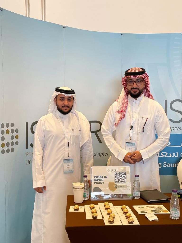 sa_ispor's tweet photo. 🔷ISPOR_PSAU Booth 👨🎓✨
#ispor_saudi #studentschapter #saudiarabia #HEOR https://t.co/uN2wT63xt6