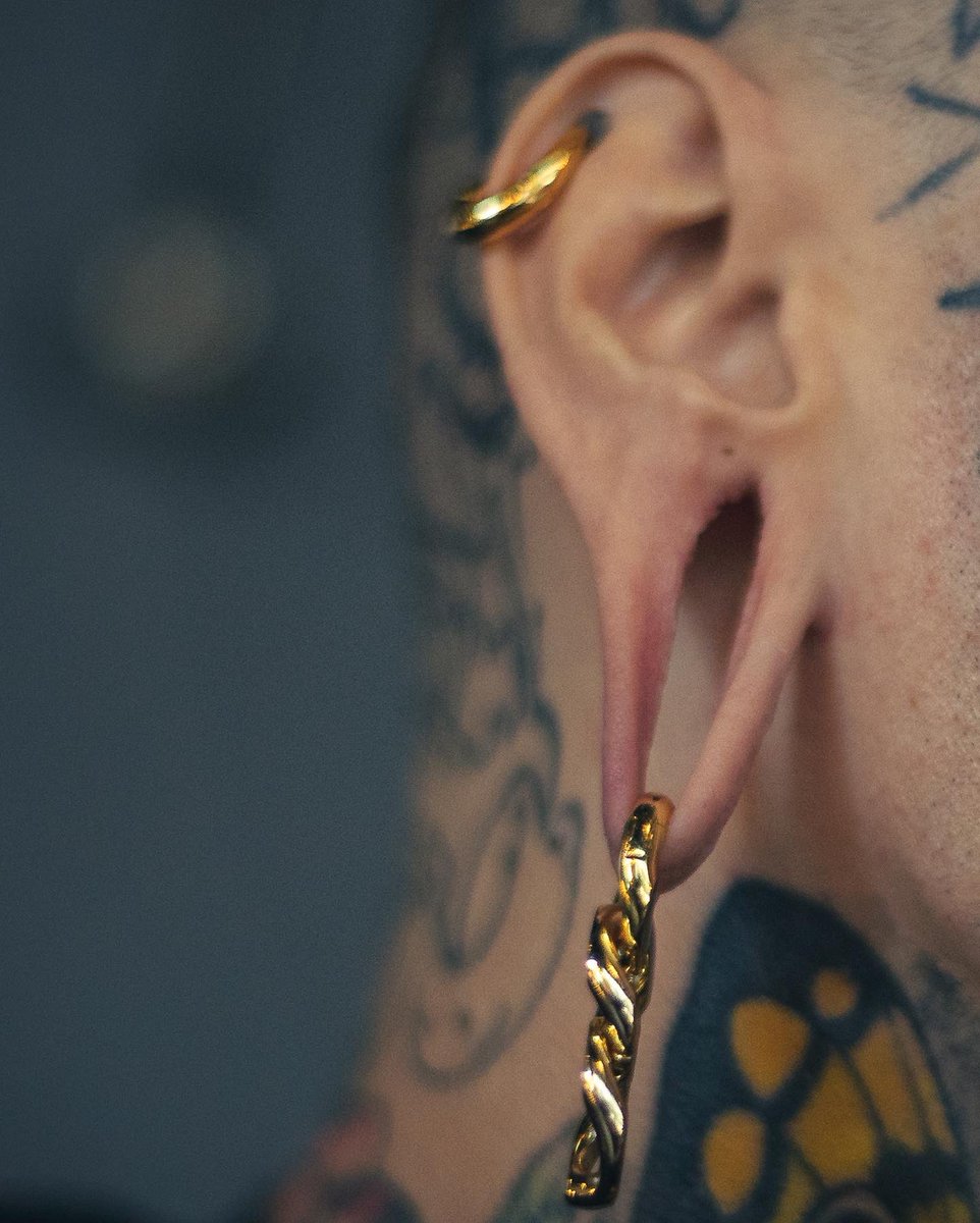 jamie_steezy's tweet photo. Hope you’re all having a beautiful weekend 💣💥 

Jewellery by @AskEmblaStore 
Photography by @jrkuvaus 

#earweights #earhangers #stretchers #inked #tattooed #headtattoo #facetattoo #guyswithtattoos #guyswithink #tattoomodel #inkedmodel #tattooedmodel #inkedfinland #jewellery https://t.co/d6I00DXwKa