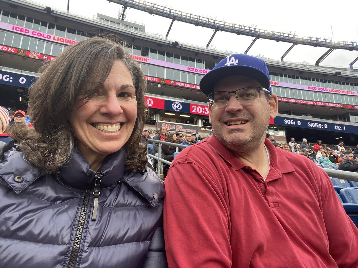 lisaschletzbaum's tweet photo. Go #NERevs close out the season with a big fat W! #tweetyourseat Sect 130 row 6 seat 19 https://t.co/bUxhnVdvU8