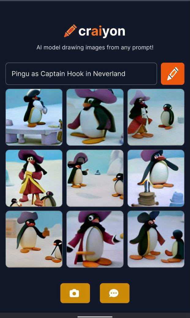 I’m Captain NHook 

<a href="/craiyonAI/">🖍Craiyon</a> 
#nootnoot #pingu #captain #hook #dallemini #peterpan #neverland #ai #art #disney