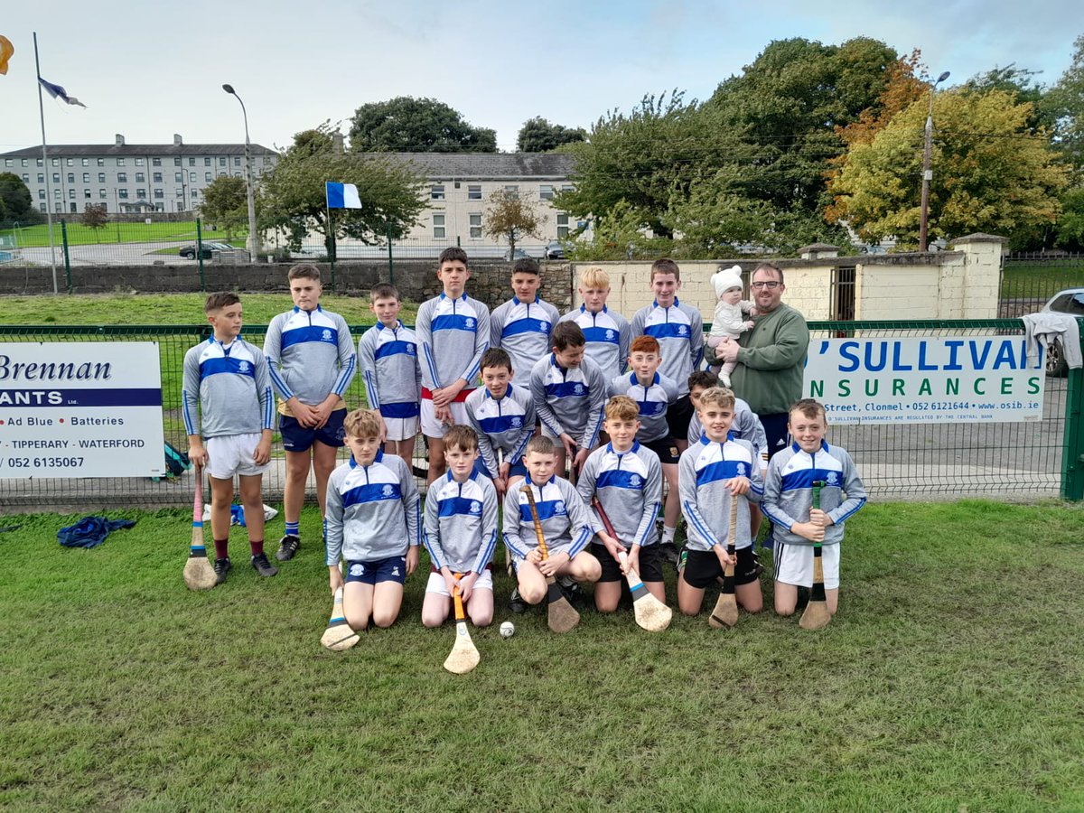 StMarys_HC's tweet photo. Pics of our u13 squads ahead of tomorrow's county final. Also, 5 sets of brothers playing across both teams tomorrow. 
The tops were kindly sponsored by @osullinsurance big thank you to Seanie and his family. Bed early now boys!! https://t.co/2bomS9NMhf
