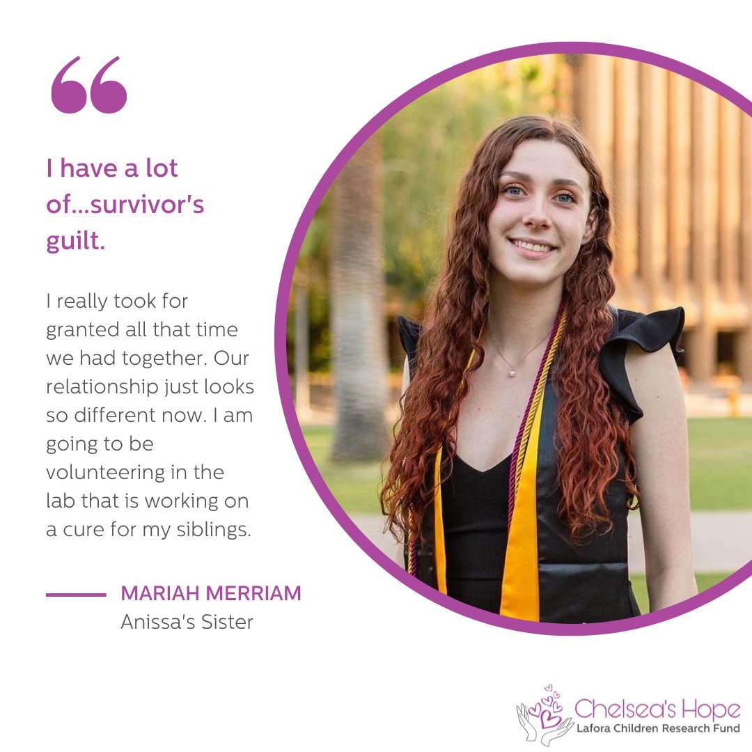 Chelseashopela1's tweet photo. Watch the video from this year’s Symposium on YouTube! Thank you to the Merriam family for sharing their experiences in such an impactful video. https://t.co/MISEGhtLge

#FightLafora #LaforaBodyDiseaseDay #ChelseasHopeLaforaCure #LaforaDisease #RareDiseaseAwareness https://t.co/QdpcMh4hwB