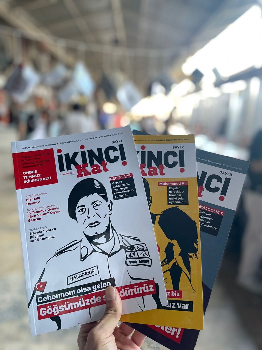 CihanCelik_25's tweet photo. @AKGenclikGM MKYK üyemiz @unalabdulkadir ve İl Yönetim Kurulu Üyemiz @rabiaasubasii ile "İkinci Kat" dergisinin Sirkeci Garı'nda açılan standında bir araya geldik. https://t.co/rhqHWNJIeU