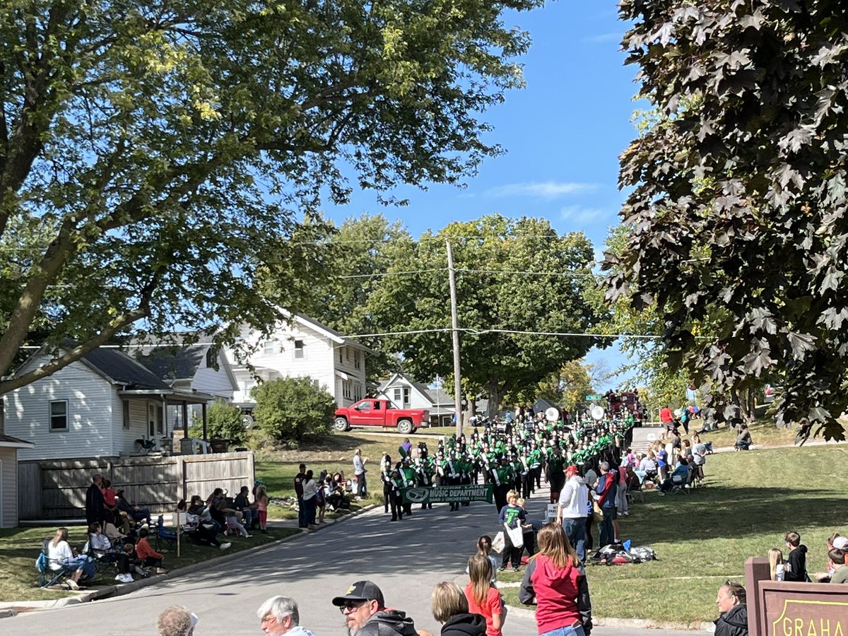 Second place in class 3A Carroll Band Days! 💚🌪️💚