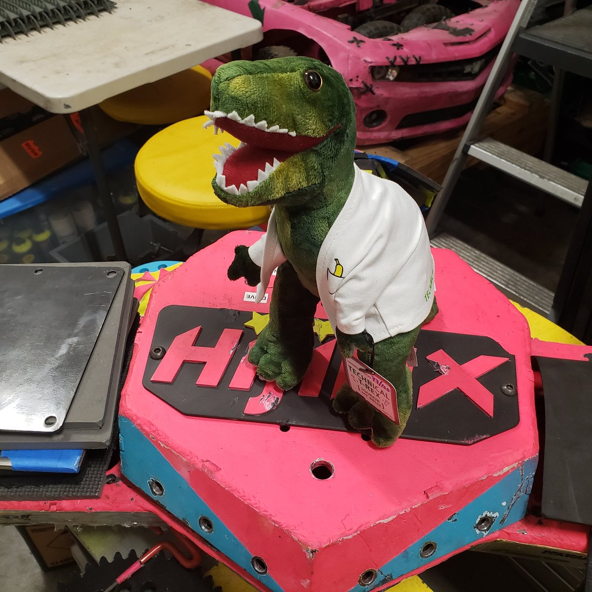 Herchenroeder's tweet photo. Ya boi Technical T Rex in da house https://t.co/Mj4ExId45I
