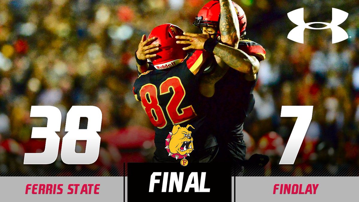 FINAL - Bulldogs win their 42nd consecutive regular-season contest with a big road win at Findlay!