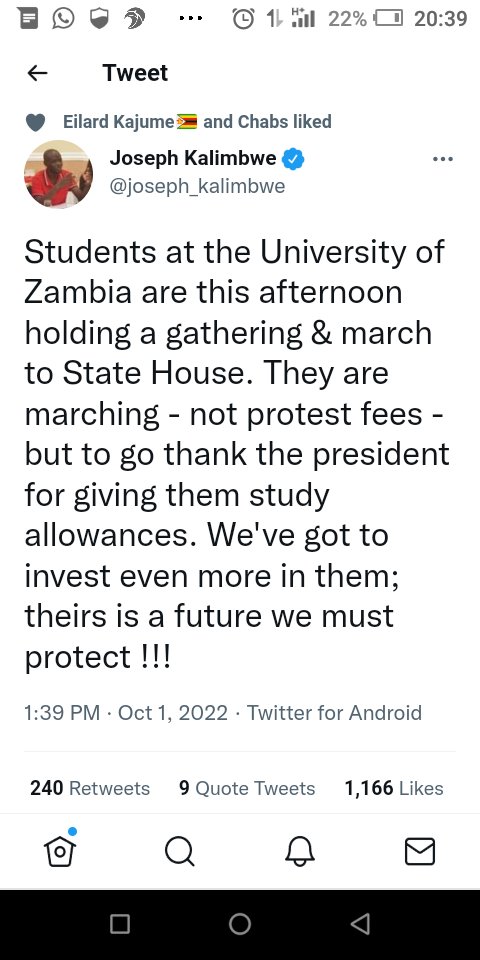 Method60264083's tweet photo. @mapipimakuru @HHichilema @HHichilema is real leadership https://t.co/vFKqiPP8qZ