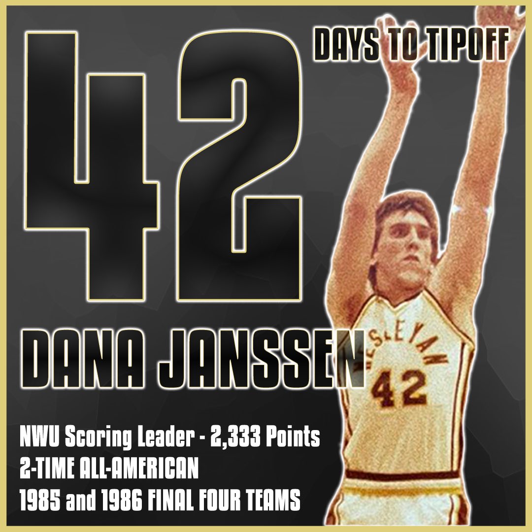 NWU_Basketball's tweet photo. The countdown begins…42 days. No better way to start us off with NWU legend @NWU42 https://t.co/XSWKw5pdHm