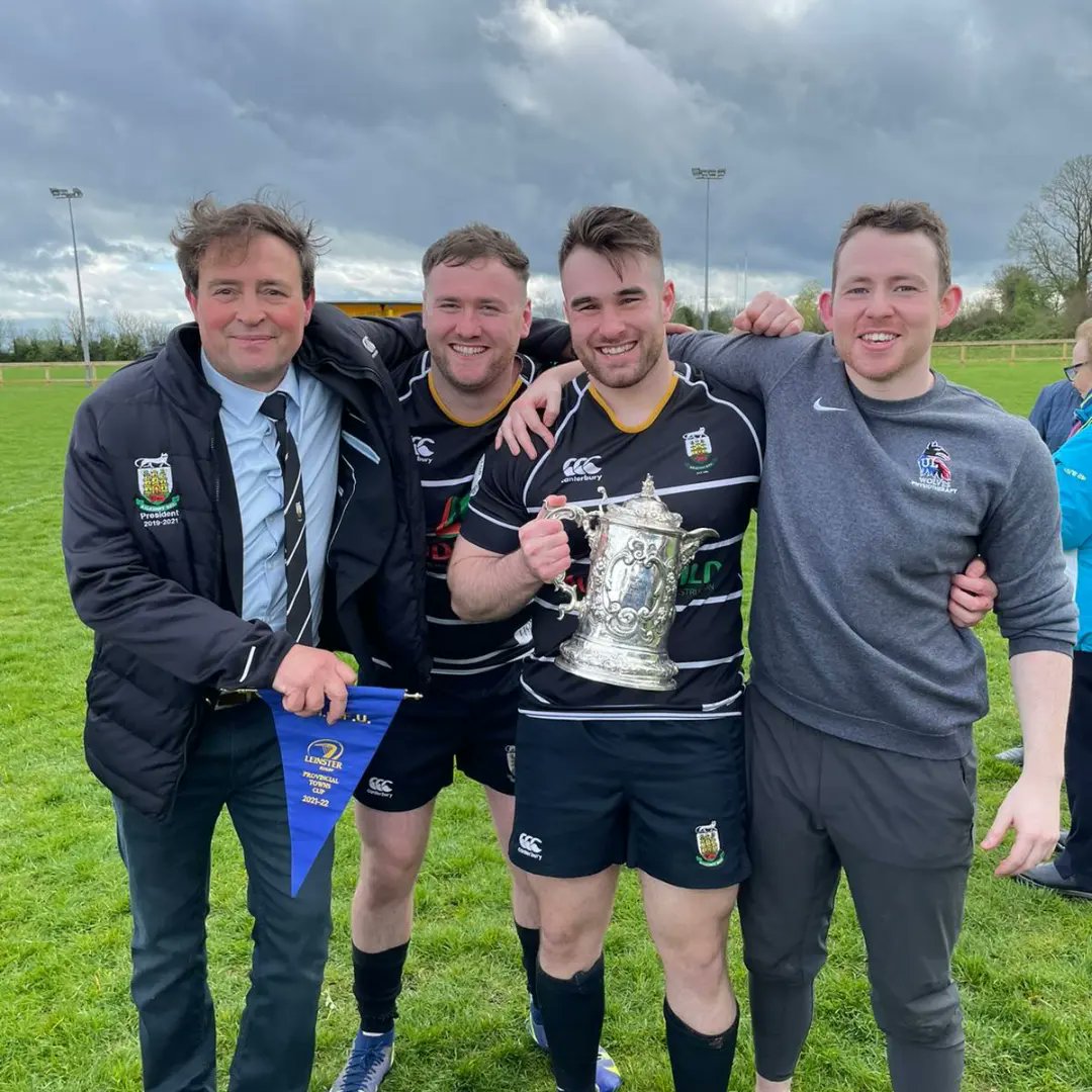 Great to be back with @kilkennyrugby as physio this afternoon, watching them grind out a hard-fought victory... To be given a memento of the success in the Leinster Town's Cup campaign last season was unexpected but very much appreciated... Hon Kilkenny 💪🏉 #togetherstronger