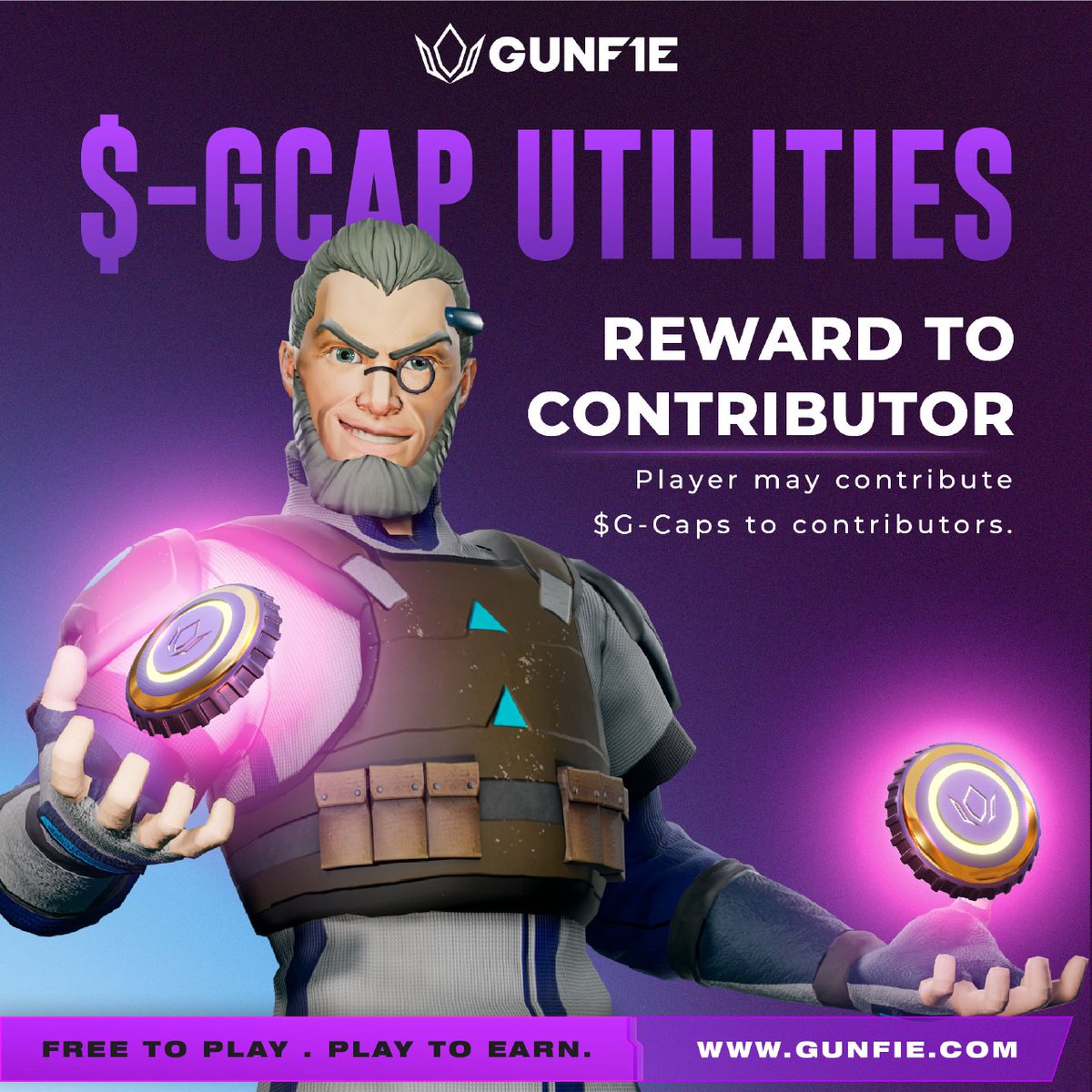 gunfieofficial's tweet photo. 💲G-CAP Utilities 03💫 
 
What could be more exciting than having your own game development environment?
 
#BANGERS FOLLOW US for more updates about GUNFIE.🔥 
  
DON’T MISS OUT✨‼️ 
https://t.co/8og1PCkdFu 
#BSC #FreetoPlay #PlaytoEarn #NFT #Metaverse #GUNFIE https://t.co/c8VaOr8sNr