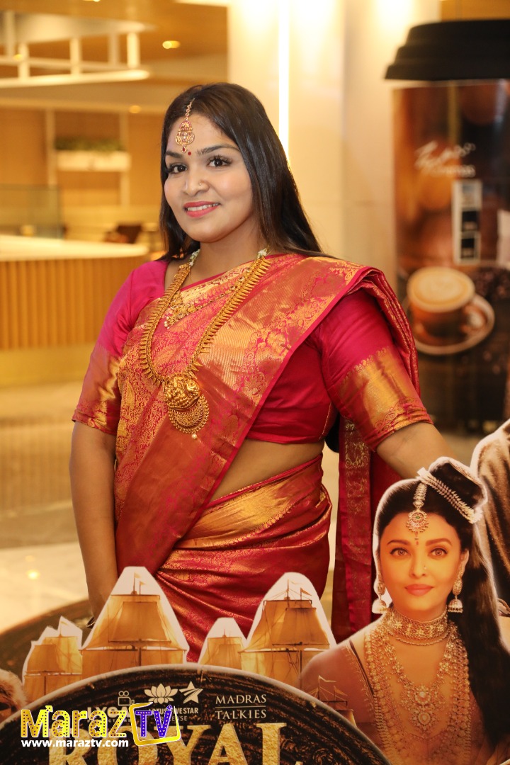 subhasreeV's tweet photo. Ponniyin Selvan Royal Screening at @TGVCinemas by @LotusFivestarAV and RG Creation #PonniyinSelvan #PonniyinSelvan1 https://t.co/KOhiIzsECa