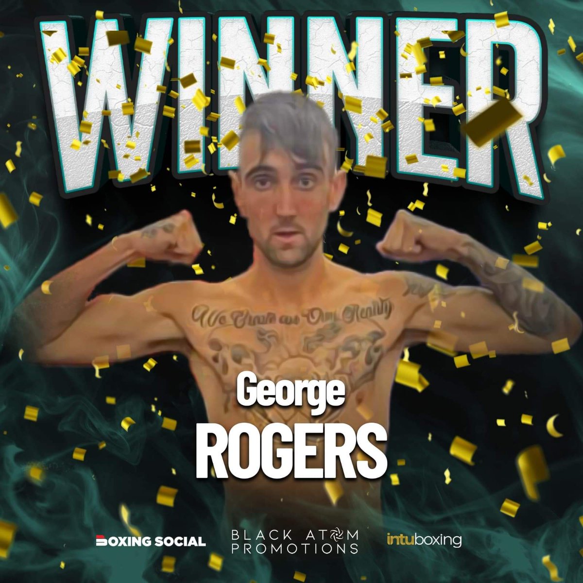 🥊 George Rogers picks up his first professional victory over Crimmy Dean on points (39-37)

Rogers takes his professional record to 1-17-2 in the first fight of the night 1️⃣

@IntuBoxing | <a href="/boxing_social/">Boxing Social</a> 

#LiftOff #Boxing #StewartFields