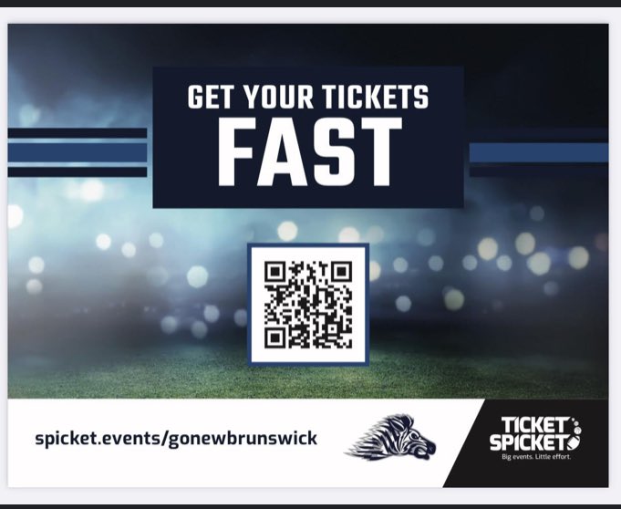 Tickets for New Bruns football game can be bought online- bypass the line! events.ticketspicket.com/agency/b740285…