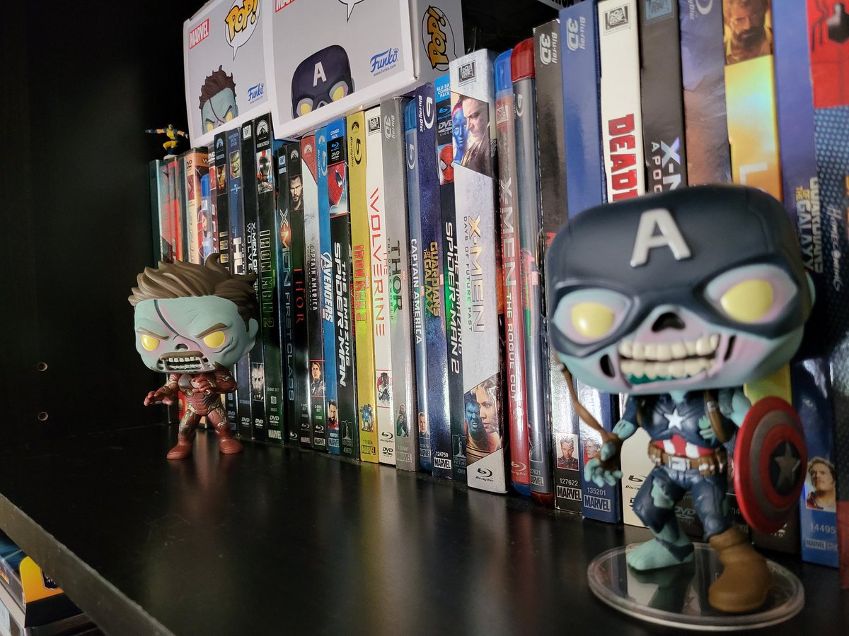 Loganocity730's tweet photo. What If....October?  #FunkoPOP #Zombies #WhatIf #Marvel https://t.co/1A29xRTcn5