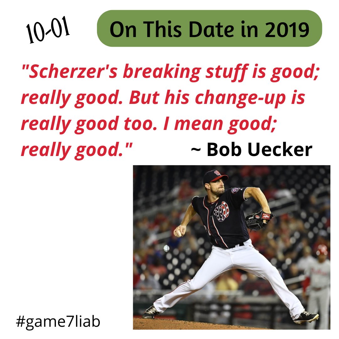 JTretick's tweet photo. @Game7Liab 
The Nats erase a 3-1 deficit and come out on top 4-3 to face the Dodgers in the NLDS. 
Game 7: Lightning in a Bottle
#Game7Liab   
@MLB @WashingtonPost @WashingtonNationals @fxbgnats @senatorsbaseball  @MASNNationals @ARTOMATIC https://t.co/EnnYTsYyrz