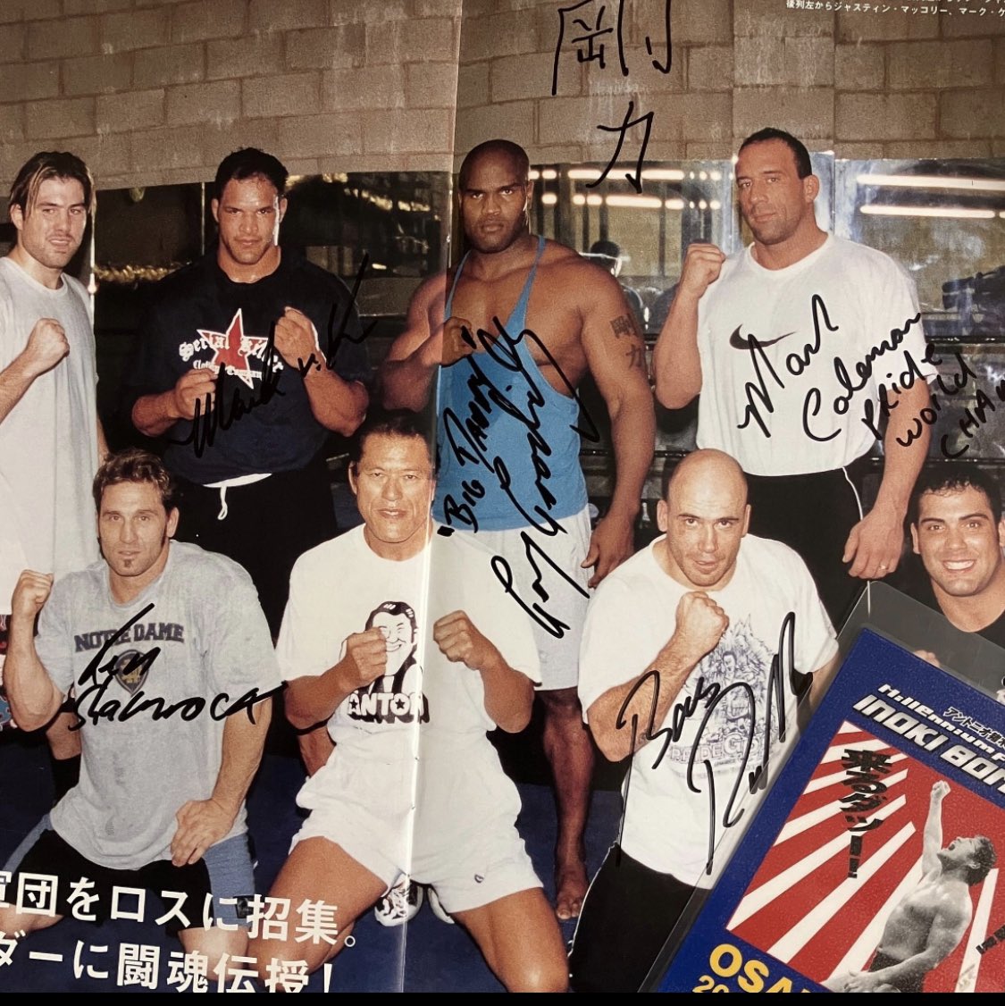 Rest In Peace Inoki San . We have lost a great one he was always so kind to me . Thank You for your wisdom. Japanese Legend Hero  “INOKI”

#Pride #MMA #ProWrestling #UFC #Sobriety #Japan