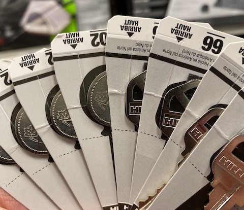 kellishale's tweet photo. Could have been done with equity, fairness and respect but @Laurier admin decided no. We know what we are owed - we will accept nothing less. New keys for a great space ... for months and months. #fairness4CF #precariouswlu #wlufa #ocufa https://t.co/lumA9mKie2