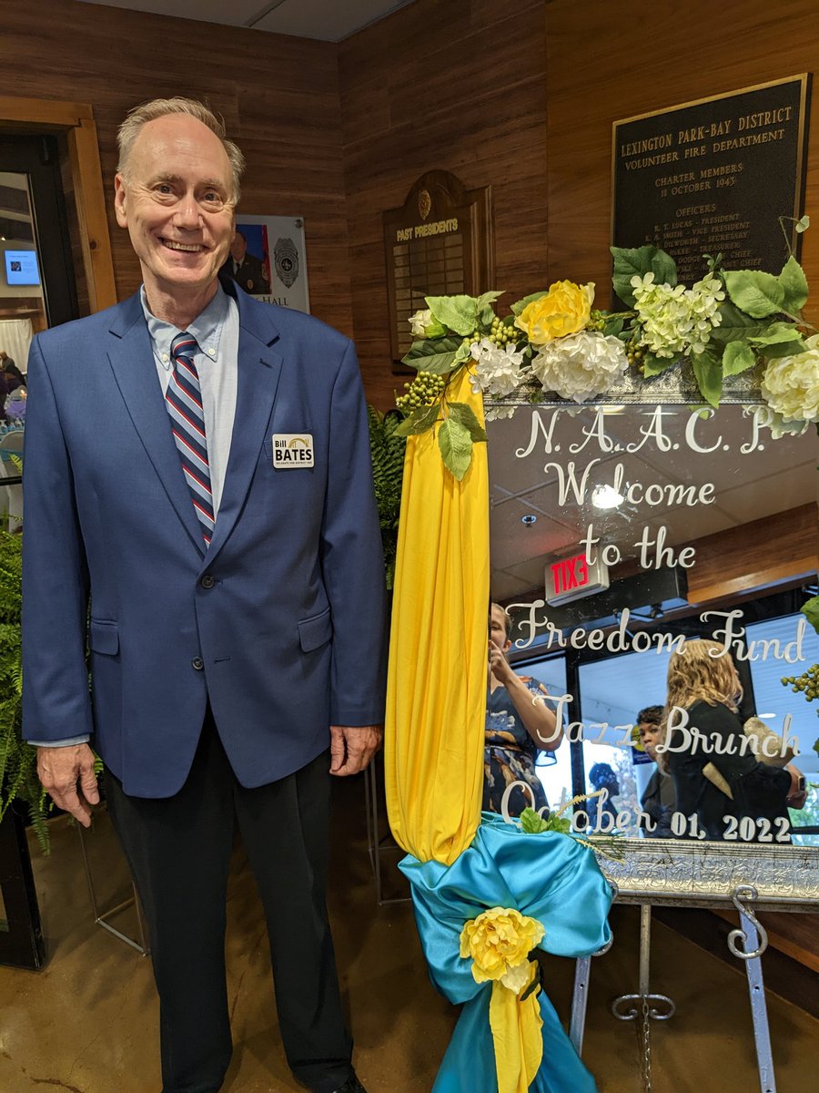 BillBatesfor29C's tweet photo. Bill Bates attending the St. Mary's County NAACP Freedom Fund Jazz Brunch https://t.co/8tUtf3ImNU