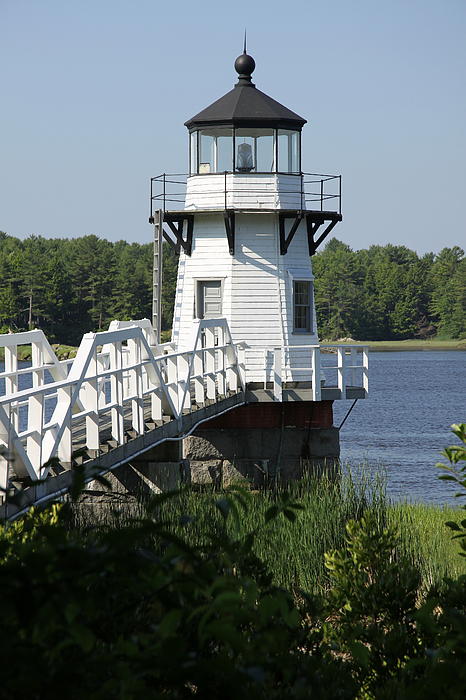christianewalbu's tweet image. New artwork for sale! - "Lighthouse In The Kennebec River" - fineartamerica.com/featured/light… @fineartamerica