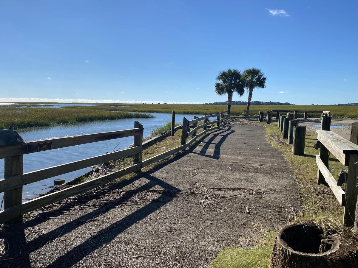 REMINDER! The Murrells Inlet MarshWalk is closed today as crews assess