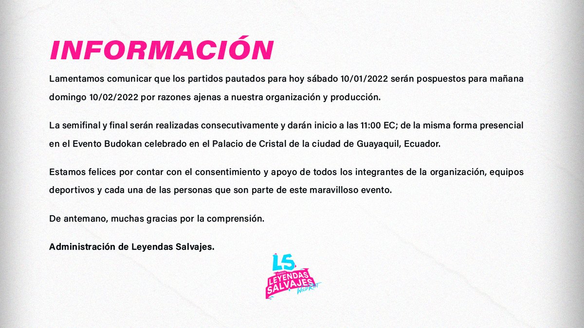 Leyendas Salvajes tweet media