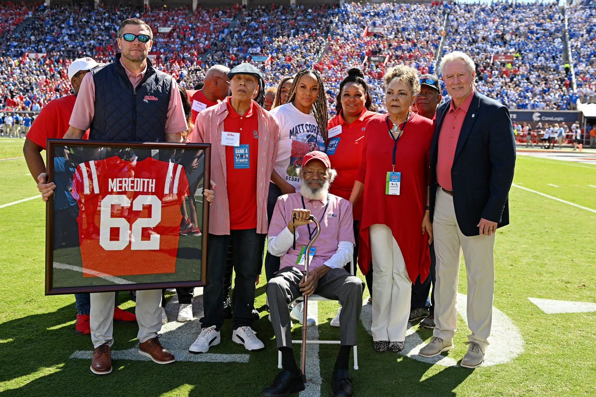 OleMiss's tweet image. Thank you, Mr. Meredith!