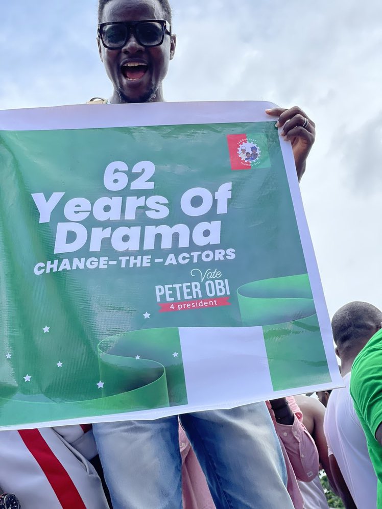 filmboymorgan's tweet photo. Letβs change the narrative, change the actors, disallow this continuous table casting #LagosRally #ObidientLagosRally #Obidatti023 #Obidients #Obidently #ObiDatti2023 #TakeBackNaija #VotePeterObiForPresident2023 https://t.co/l5ENkozO1B