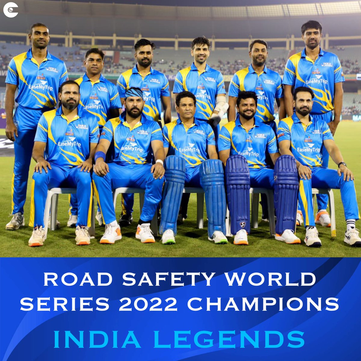 circleofcricket's tweet photo. India Legends successfully defended their title after defeating Sri Lanka Legends by 33 runs in the final 🏆
IND L 195/6 20 ov (Ojha 108* Vinay 36 Kulasekara 3/29)
SL L 162 18.5 ov (Jayratne 51 Vinay 3/38 Mithun 2/27)
#INDLvSLL #RSWS #RSWS2022 https://t.co/qA23eZvrvI