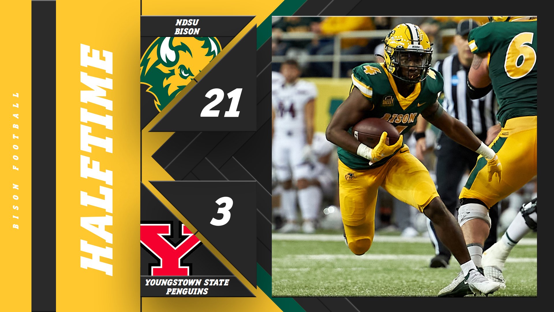 NDSU Football on Twitter "Kobe Johnson added another Bison touchdown