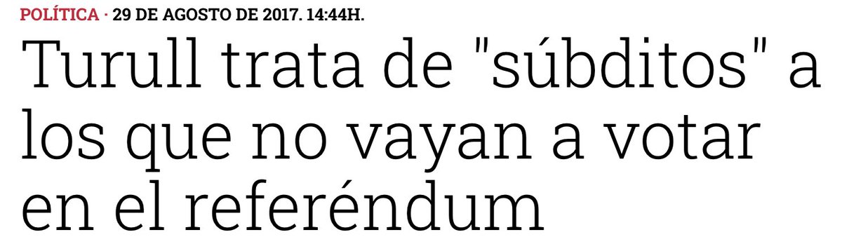 1967BCN's tweet photo. @Catiuskasole @SoniaAndolz O el de tildar de súbdito al que no vote en su “referéndum”, como hiciera Turull. En otro orden de cosas, es ver cómo se tratan entre ellos (e.g., abucheos hoy a Forcadell, disturbios en Urquinaona) para darse cuenta de dónde podría llegar su odio, si tuvieran todo el poder. https://t.co/tKZ0sfxFYu
