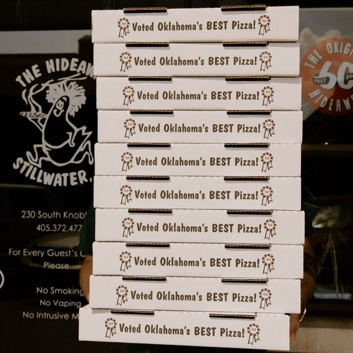 We've got the boxes, you've got the order. It's Saturday, what kind of pizza will we be filling a box with for your take-out or delivery order?
