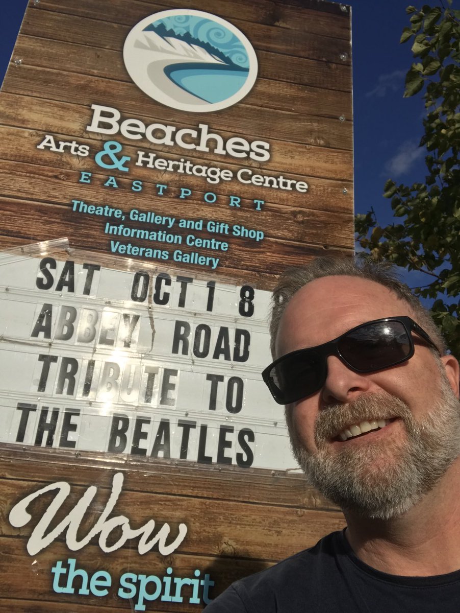 Beauty day in Eastport and the band is ready to roll! ⁦<a href="/abbeyroadnl/">AbbeyRoadNL</a>⁩
