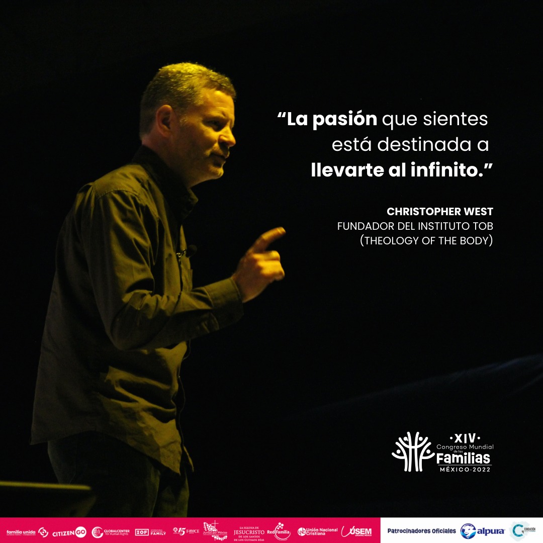 CIFAMMexico's tweet photo. Hoy tuvimos una gran participación de #ChristopherWest en el #CongresoMundialdelasFamilias Sin duda fue parte de los momentos más emotivos en nuestro segundo día de actividades 😄❤️
#WCF #WCFMéxico2022 #YoAmoAMiFamilia https://t.co/OO8b4v1EGt