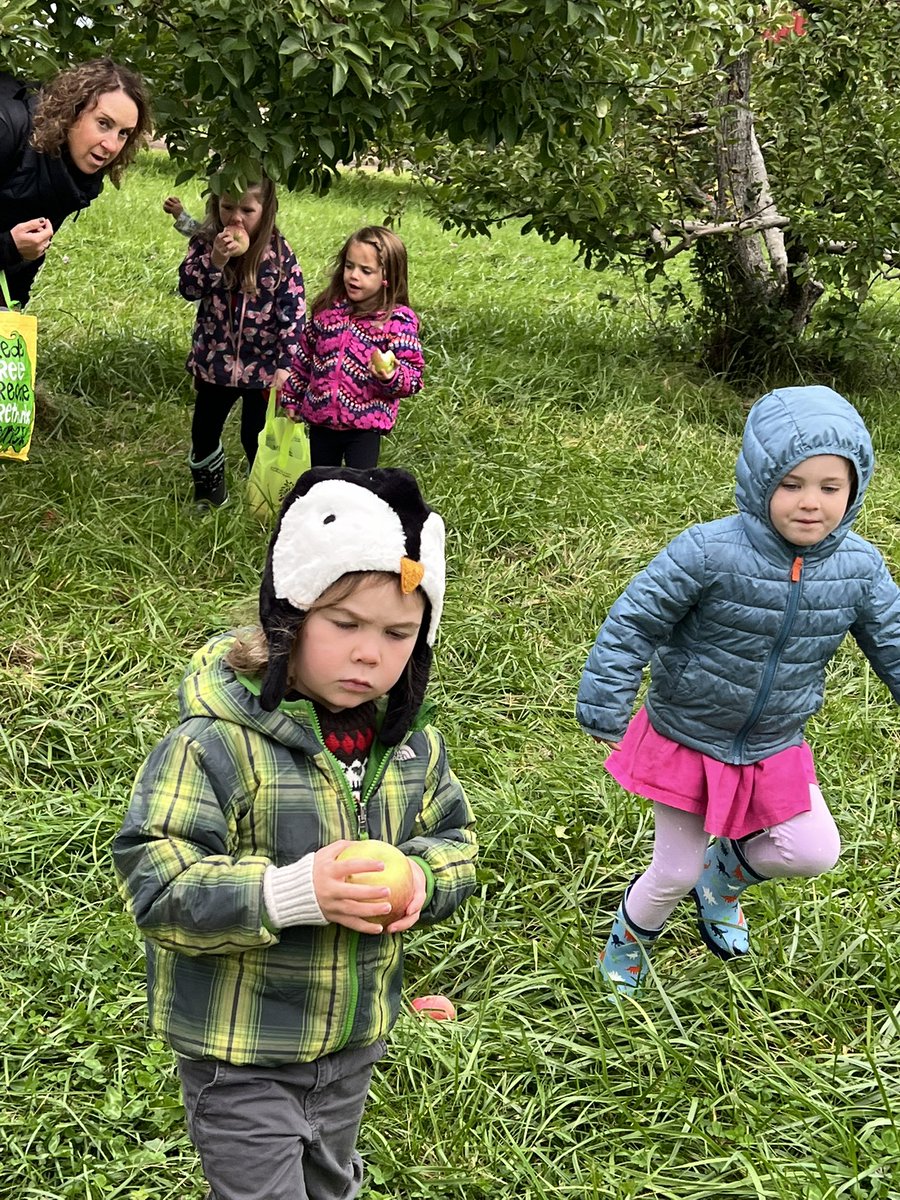 SCSVTPREK's tweet photo. The preschool had a fun field trip to Shelburne Orchards. The apples were crisp, the cider and donuts were sweet, and the playground was a blast! #cvsdvt #scslearns https://t.co/PX5Q79tEzx