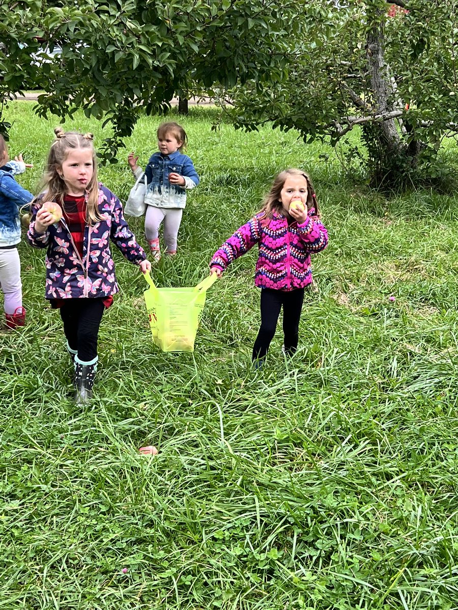 SCSVTPREK's tweet photo. The preschool had a fun field trip to Shelburne Orchards. The apples were crisp, the cider and donuts were sweet, and the playground was a blast! #cvsdvt #scslearns https://t.co/PX5Q79tEzx