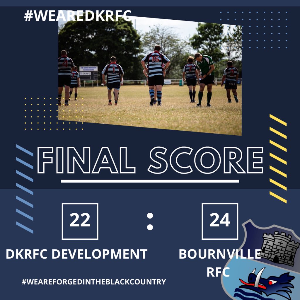 DKRugbyClub's tweet photo. 🐗 Todays Results…
🏉 Three teams, three results … our 1s now go 2nd in the league, well done to all the boys who played today!
#WeAreDKRFC #threeteams #threeresults #wellplayedboys #WeAreForgedInTheBlackCountry https://t.co/yxZClrbhnM