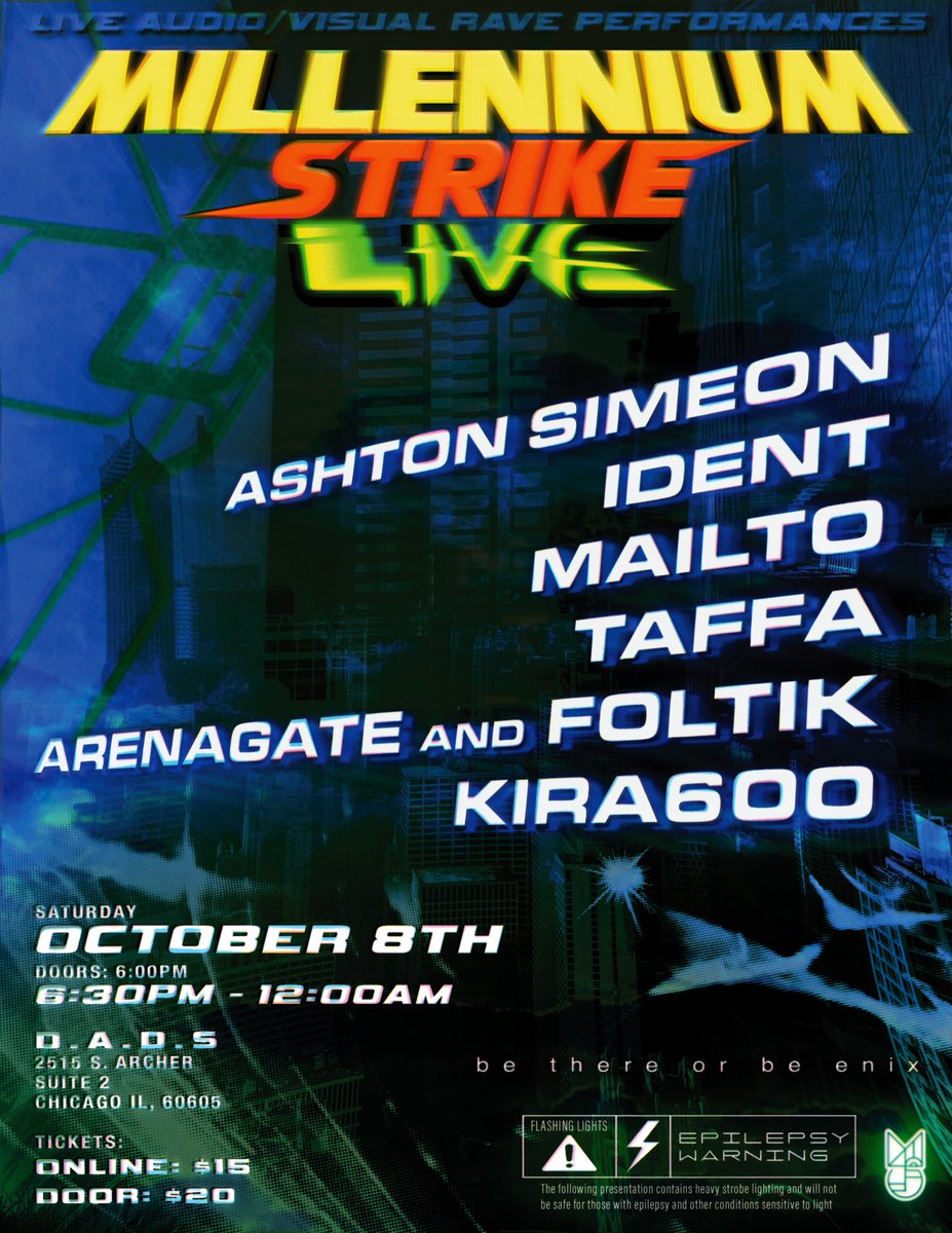 MILLENNIUM STRIKE tweet media